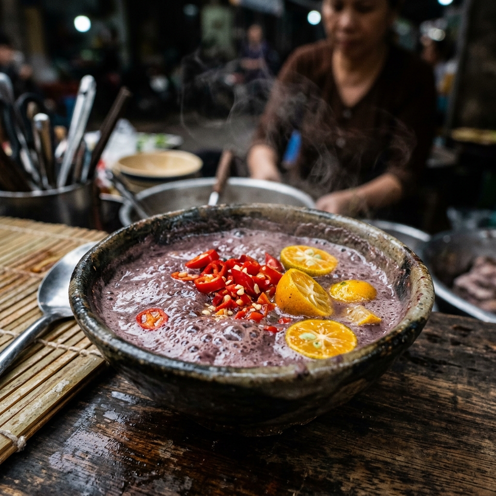 Mắm tôm Thanh Hóa sủi tăm