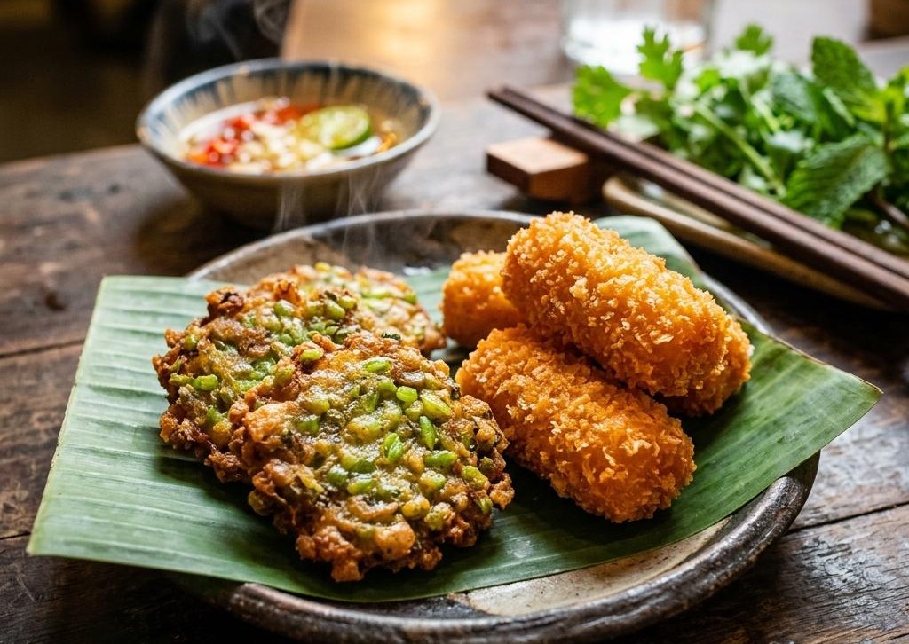 Chả cốm làng Vòng